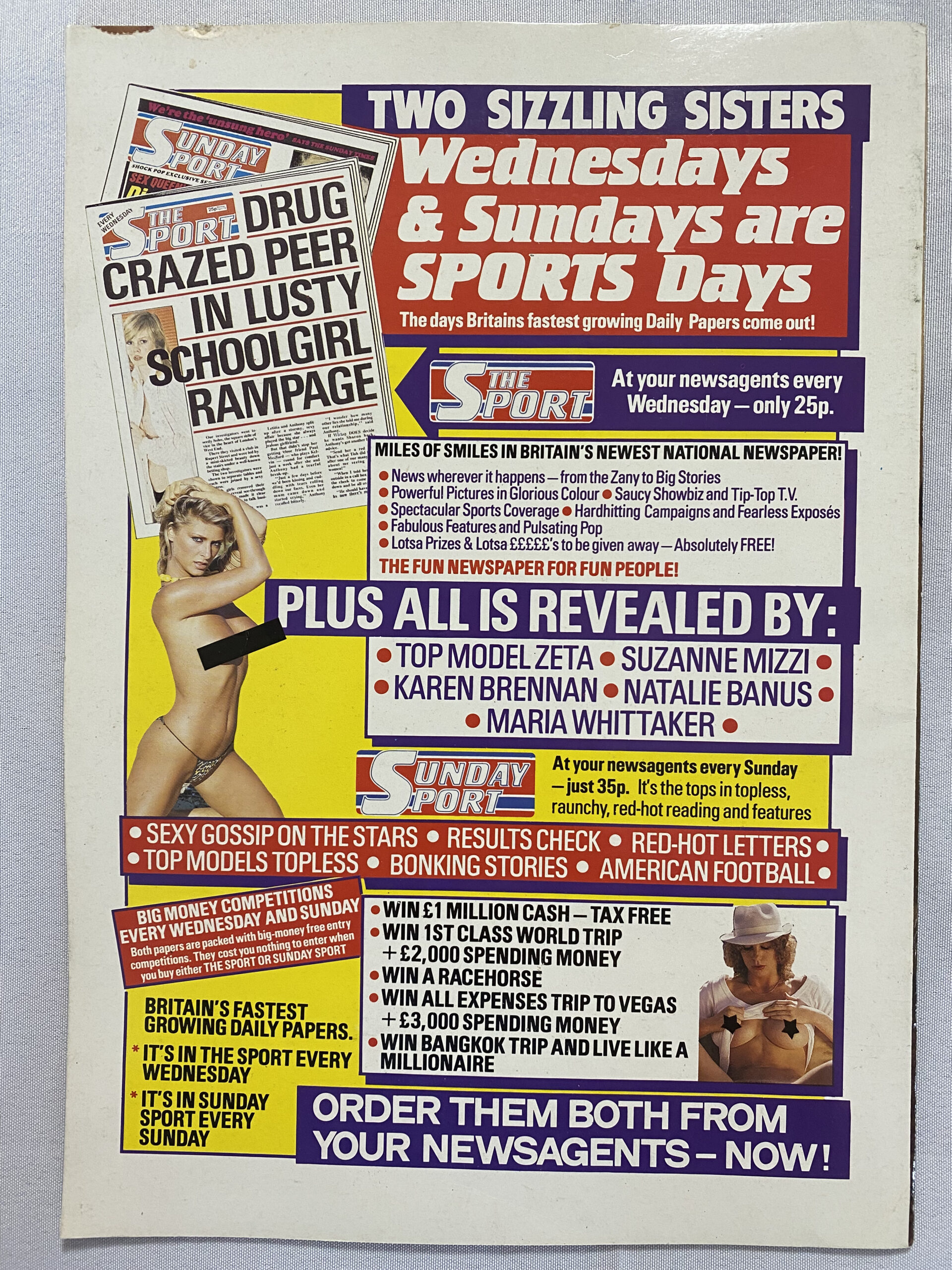 Swish 1988 Adult Men's Magazine - Image 2