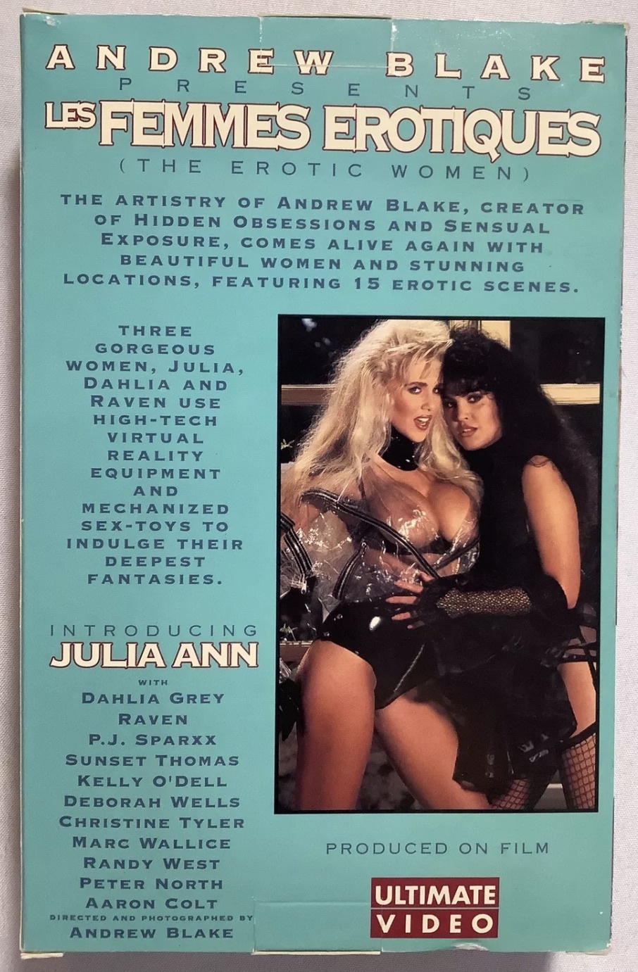 Les Femmes Erotica 90'S Adult XXX VHS *Andrew Blake* - Image 2