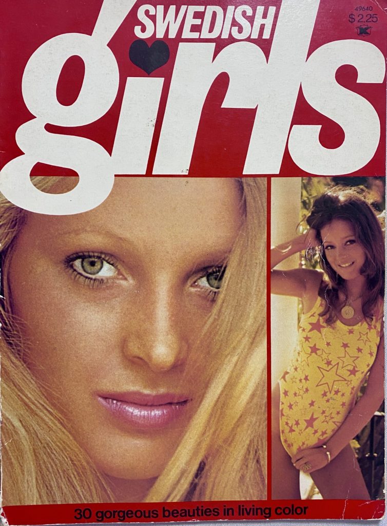 Swedish Girls 1972 Adult Magazine - VM16