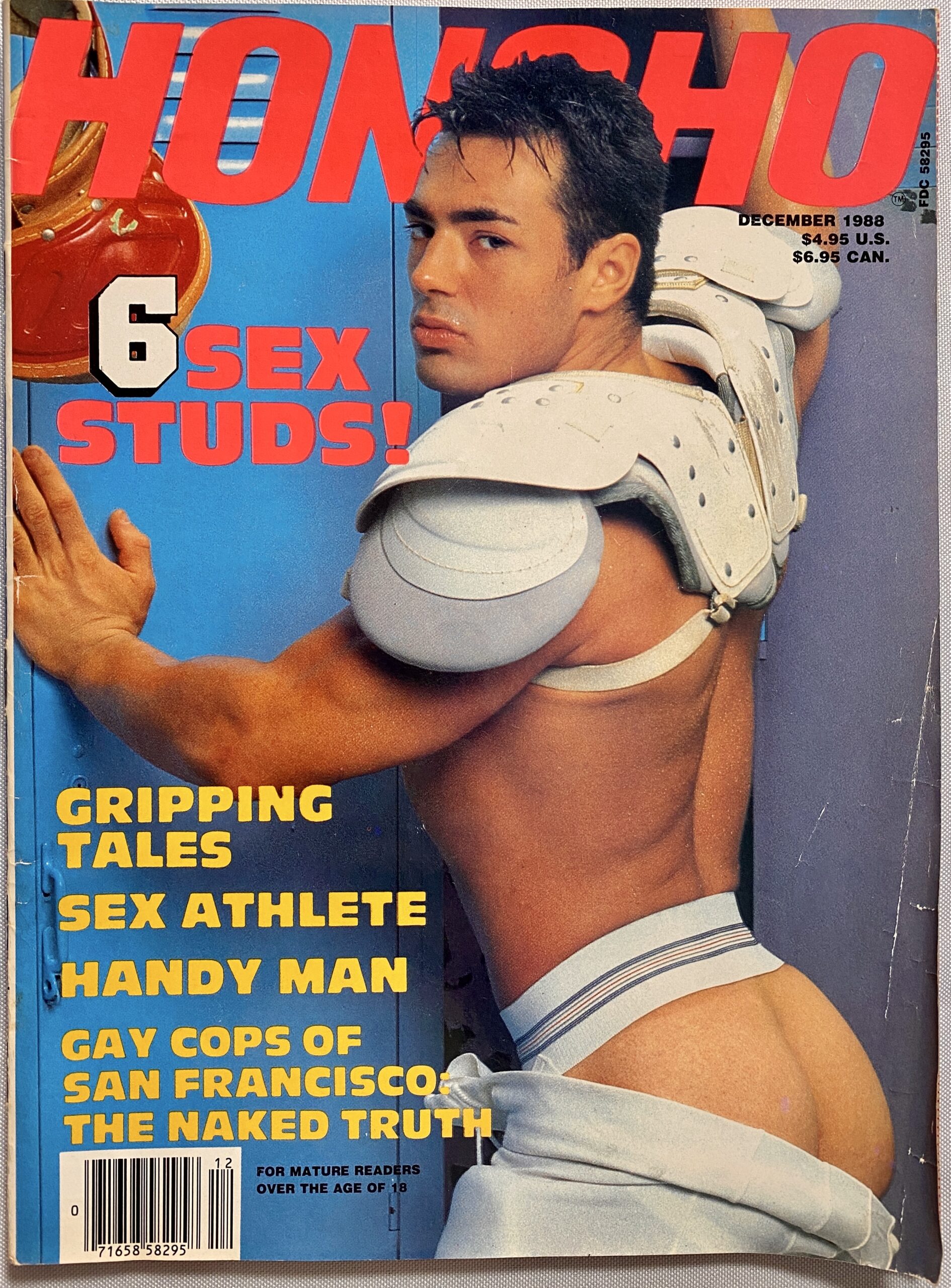 Hon Cho Magazine Gay Porn - Honcho December 1988 Adult Gay Magazine - VM16