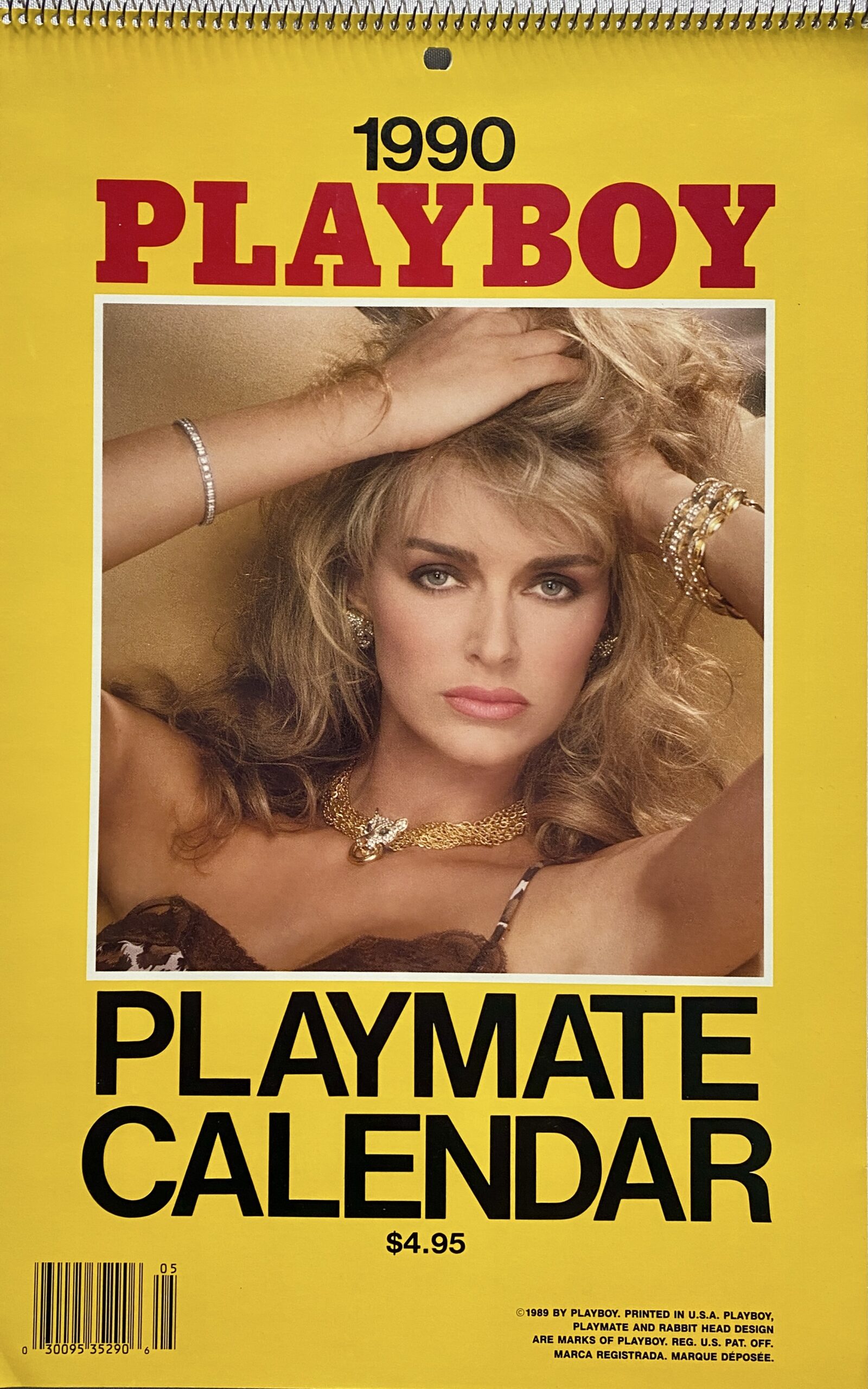 1990 Playboy Playmate Calendar Adult Mens Wall Calendar