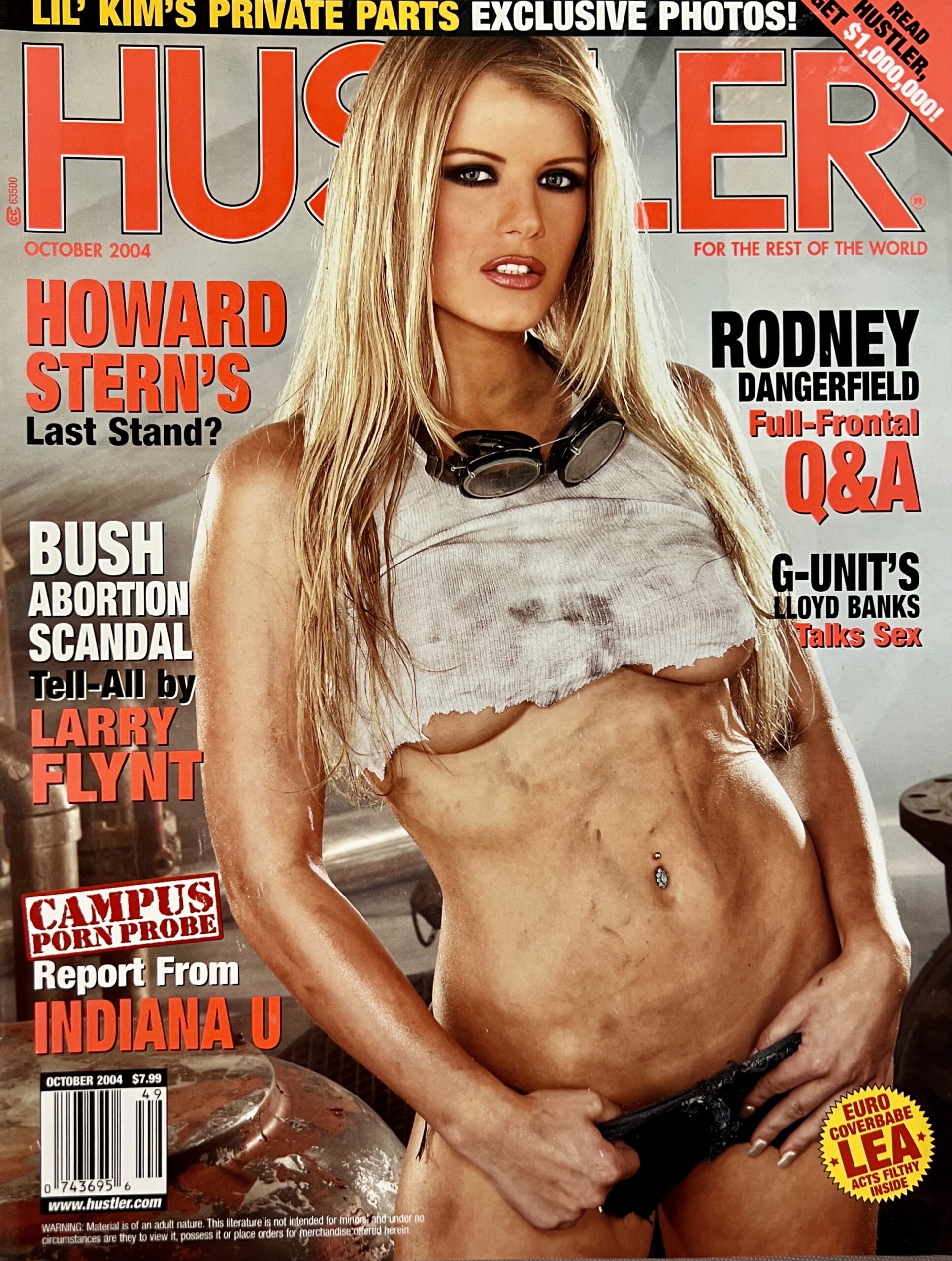 Hustler October 2004 Adult Mens Magazine