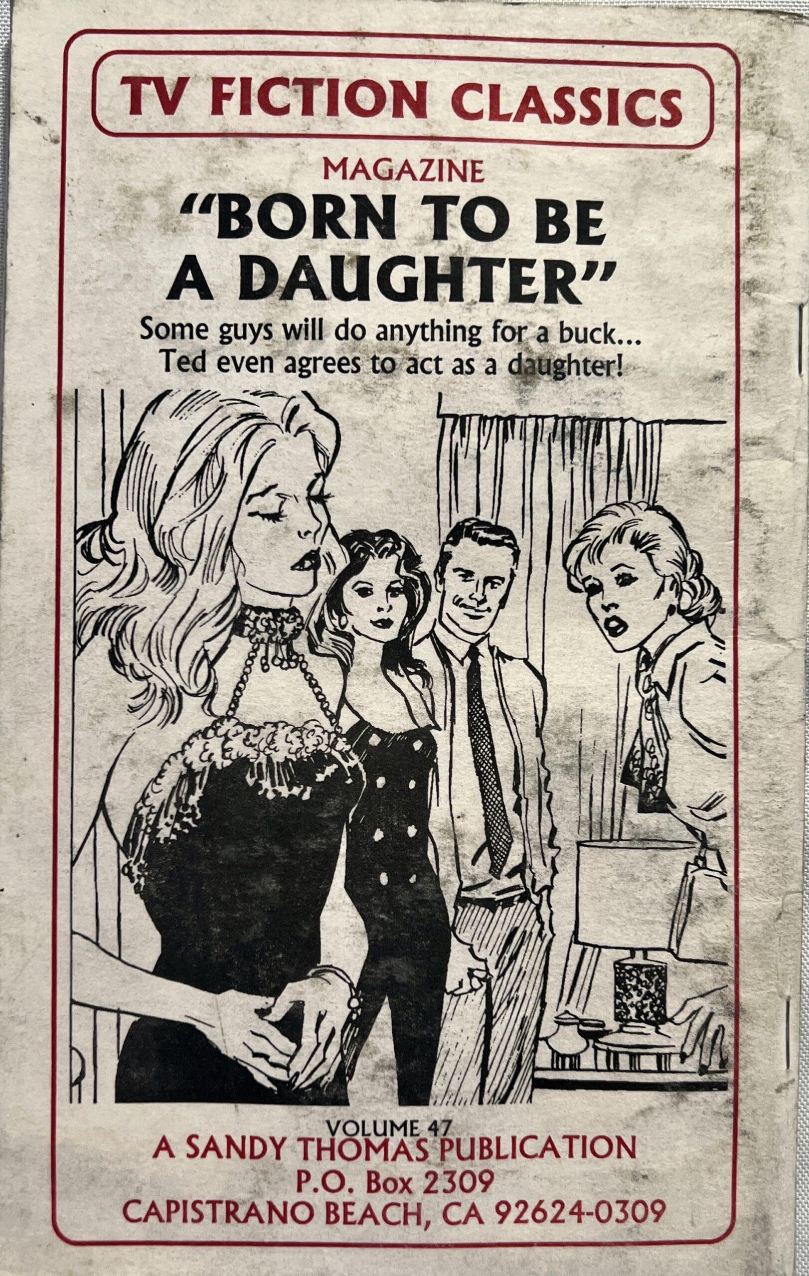TV Fiction Classics "Born To Be A Daughter* Vol. 47 1997 Drag Queen Booklet - Image 3