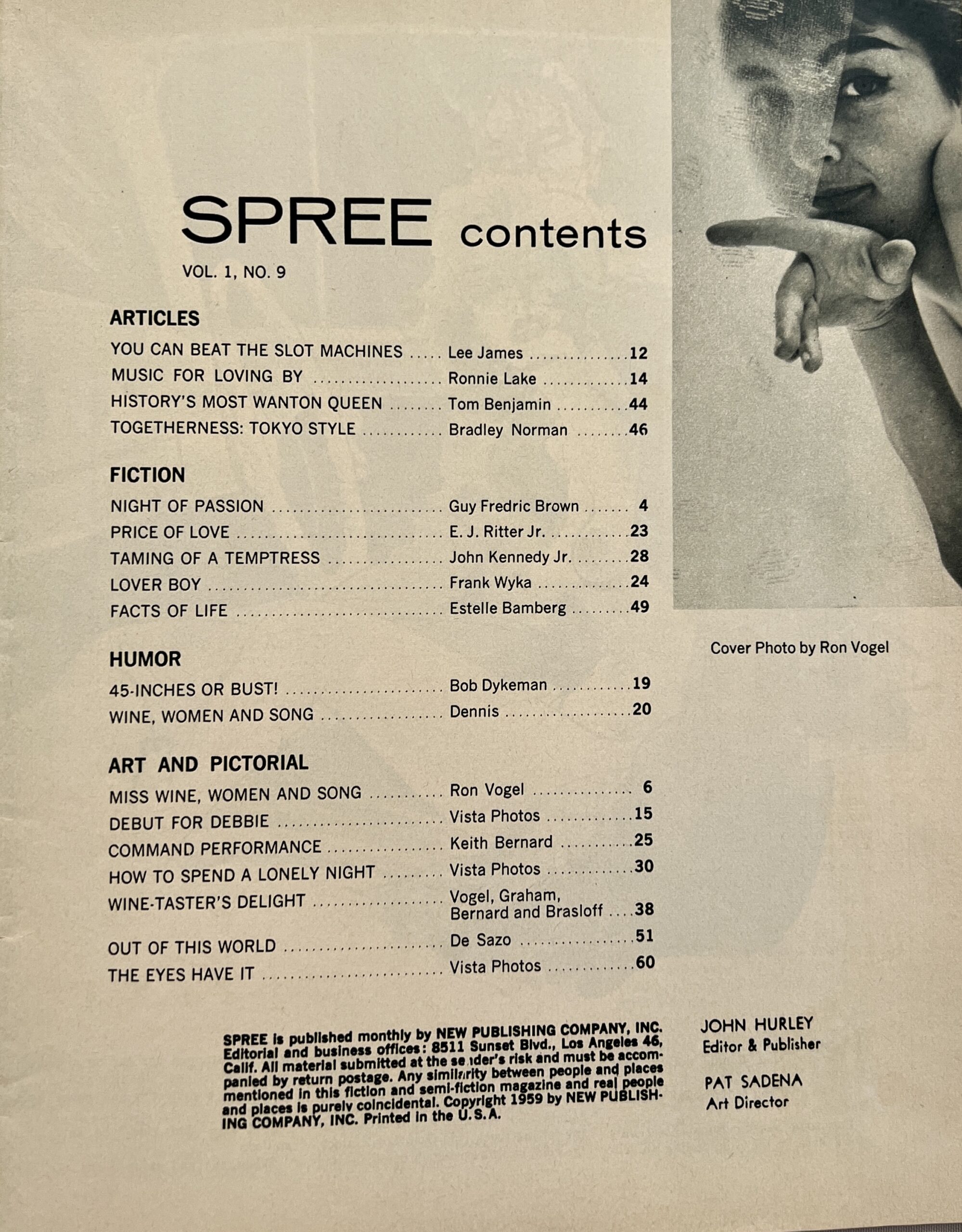 Spree 1959 *Pinup's Magazine* - Image 2