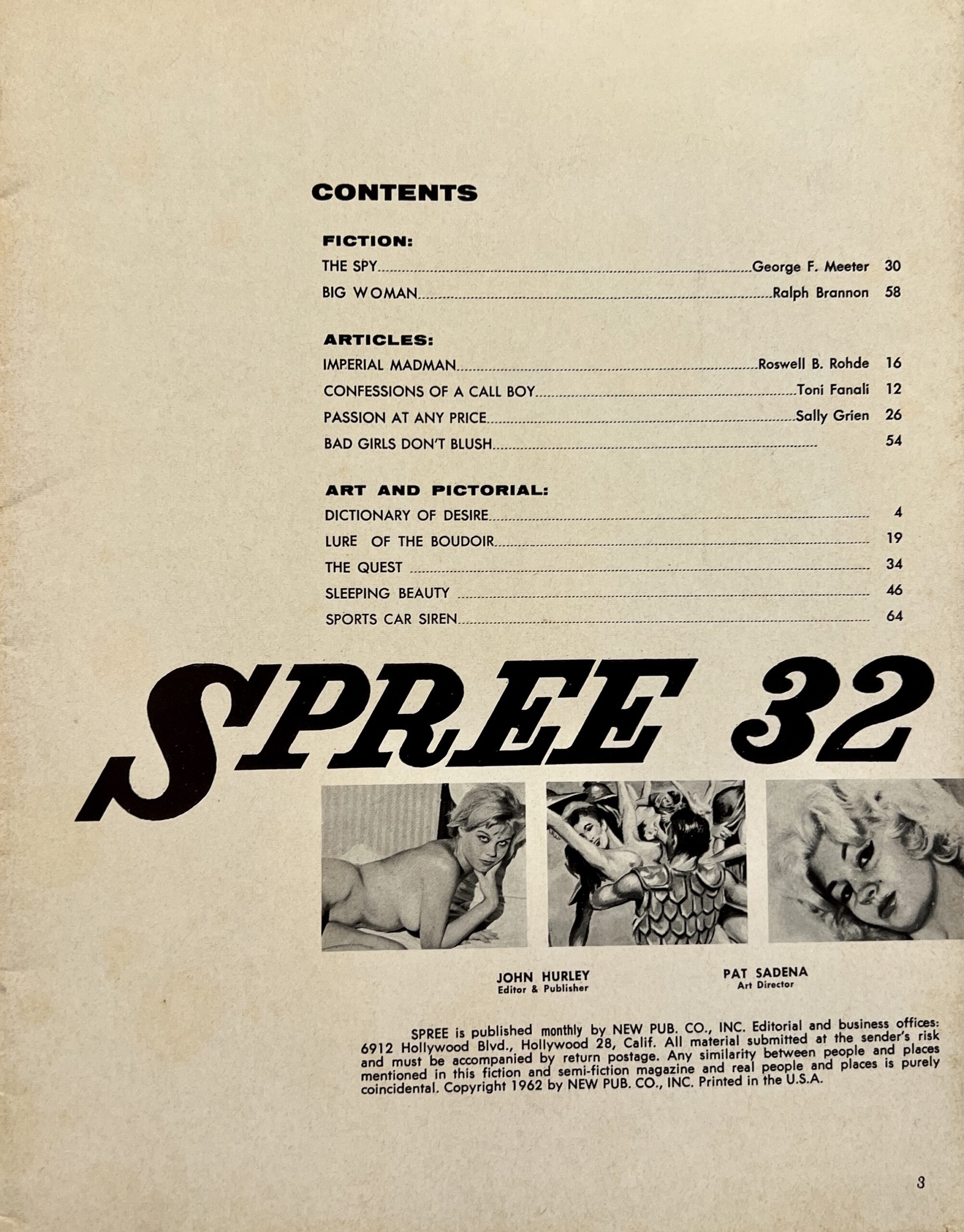 Spree 1962 *The Quest #32* - Image 2