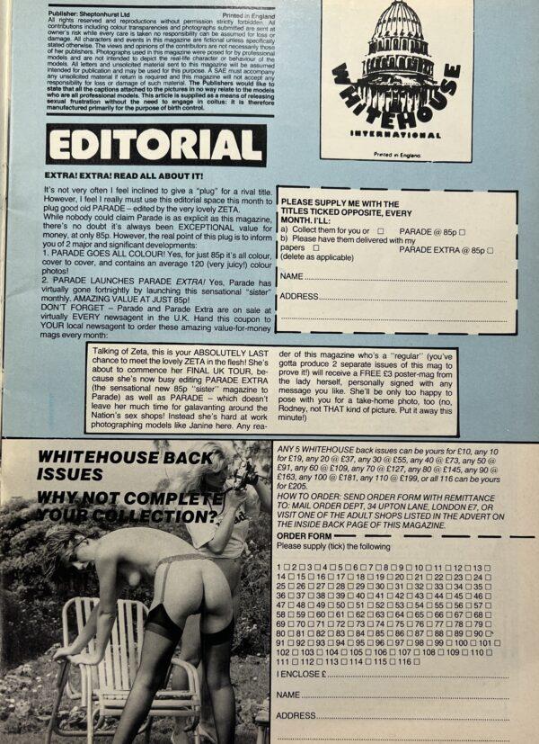 Whitehouse #117 80'S UK Magazine - Image 2