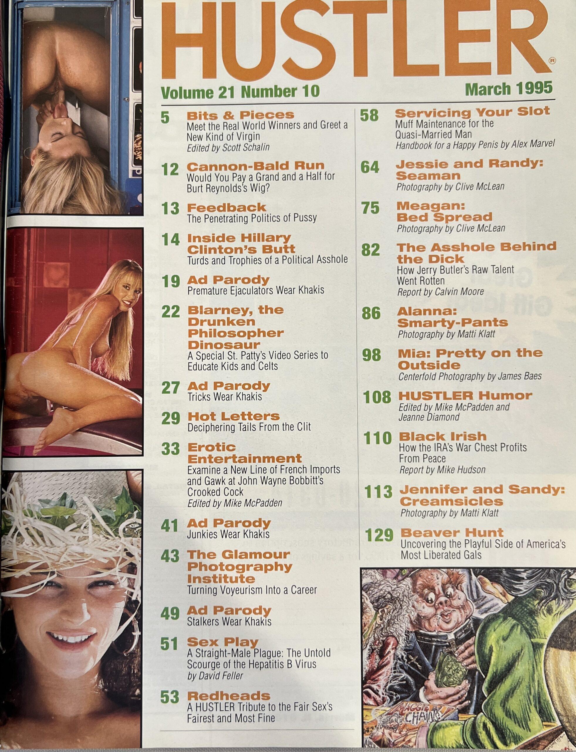 Hustler March 1995 - Image 2