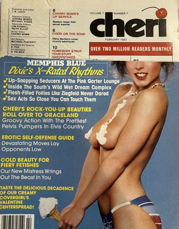 Cheri February 1983 *Dixie's X Rated Rhythms*