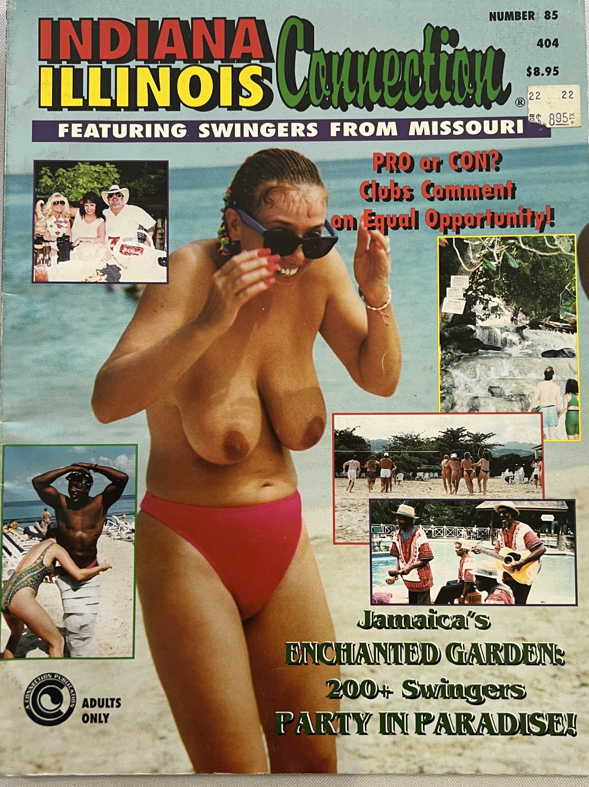 Indiana Illinois Connection #85 1995 Adult Swinger, Personals, & Contacts  Magazine - VM16