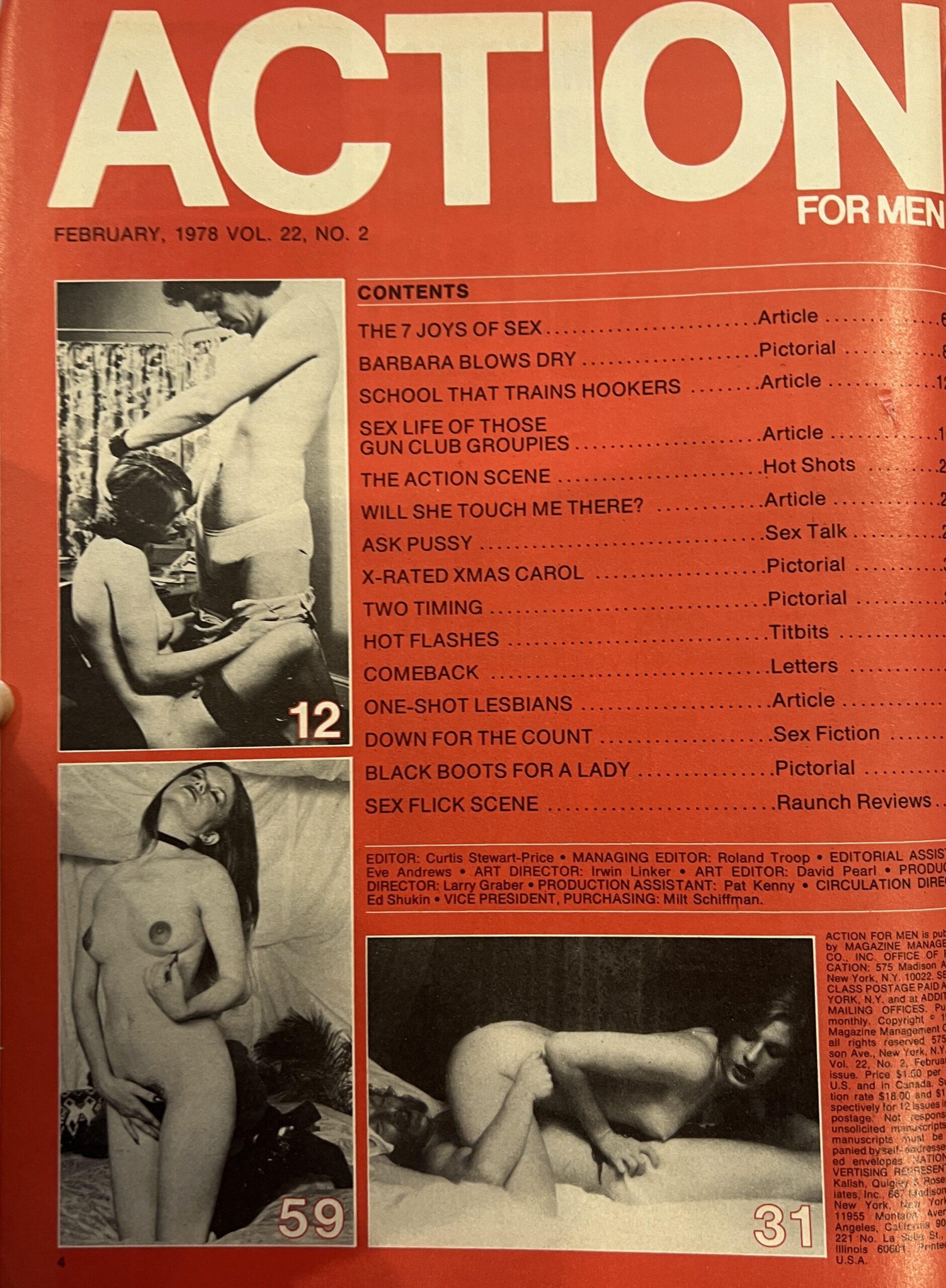 Action For Men February 1978 - Image 2