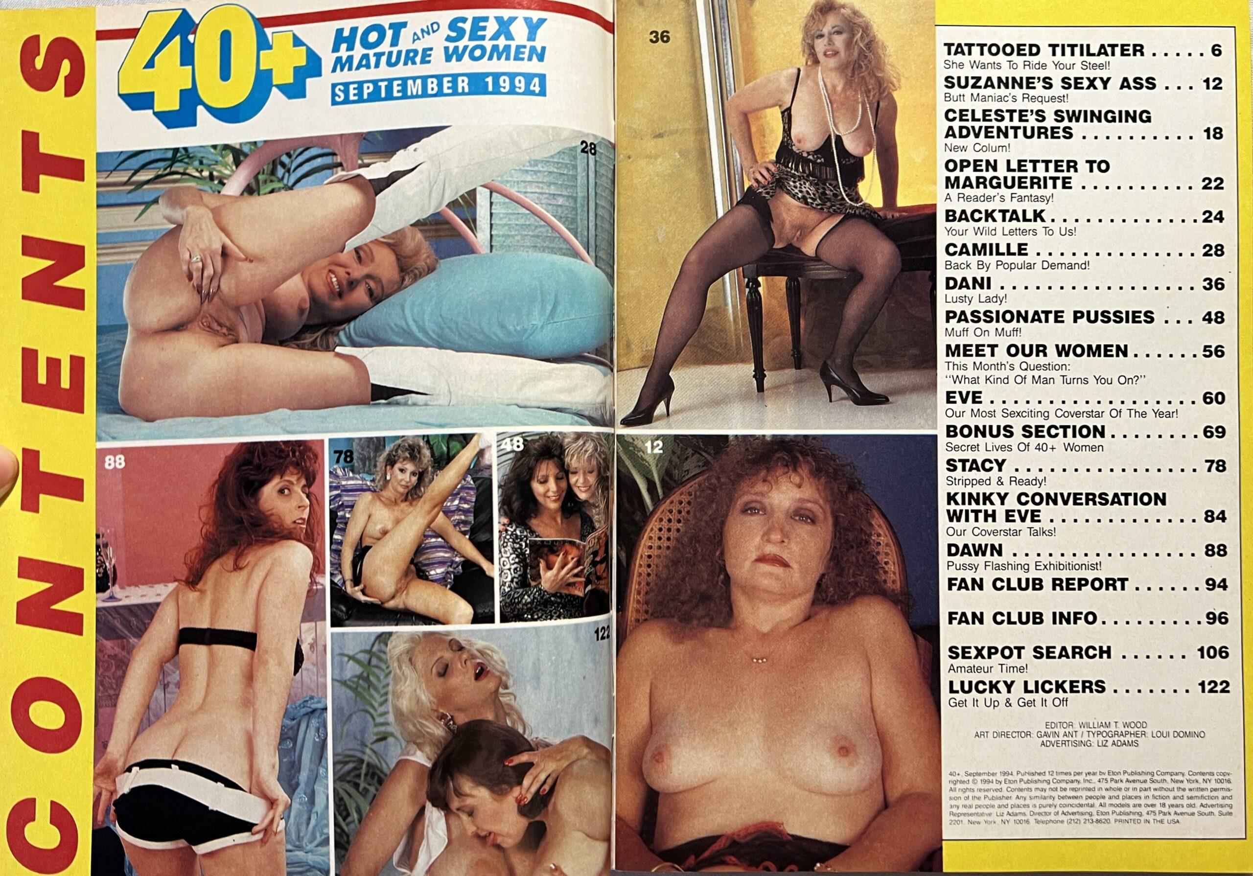 40+ Hot and Sexy Mature Women September 1994 *Bonus Section* - Image 2