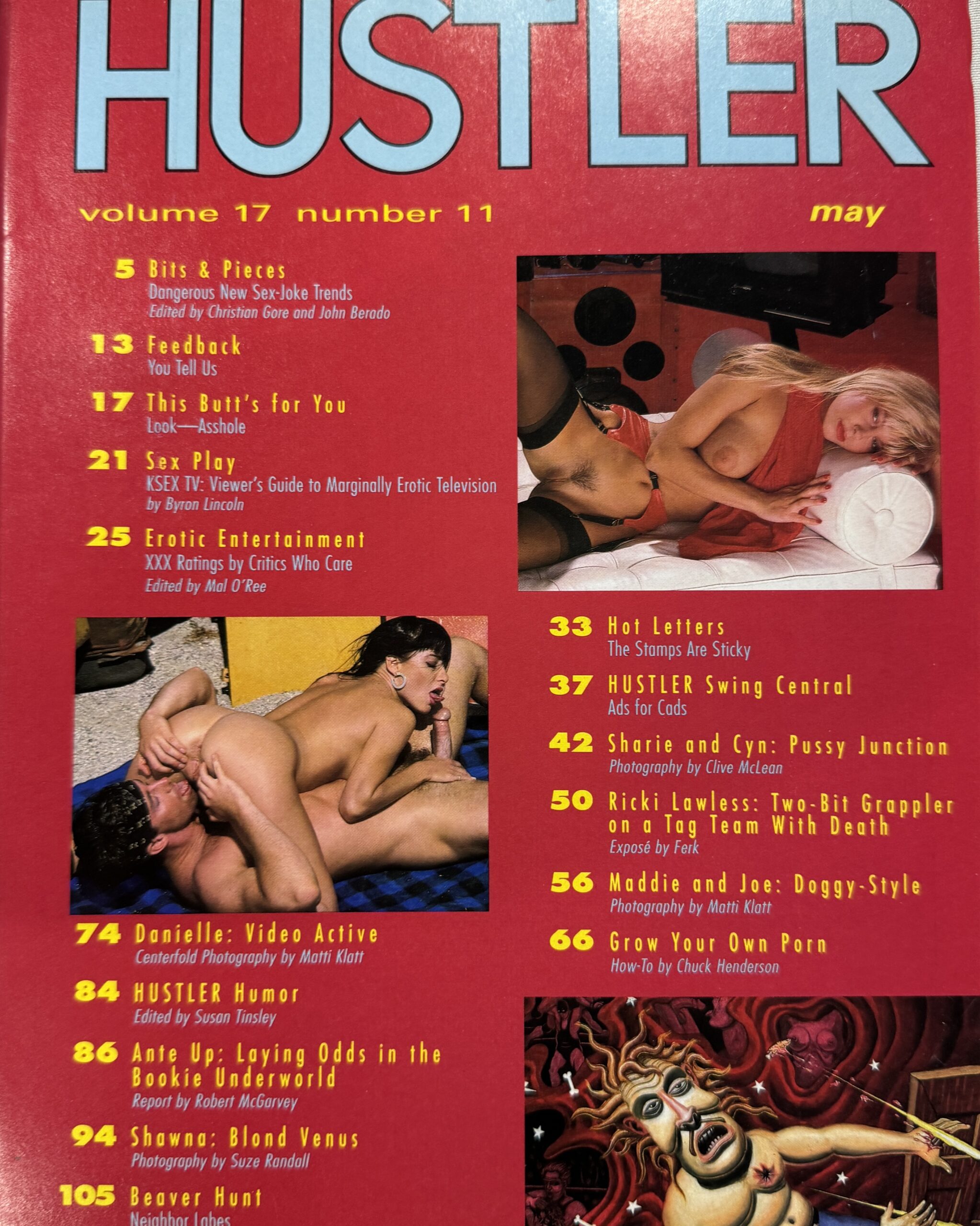 Hustler Xxx Magazine Ads 90s - Hustler Leg World Magazine May 2001 | West Coast Newsstand