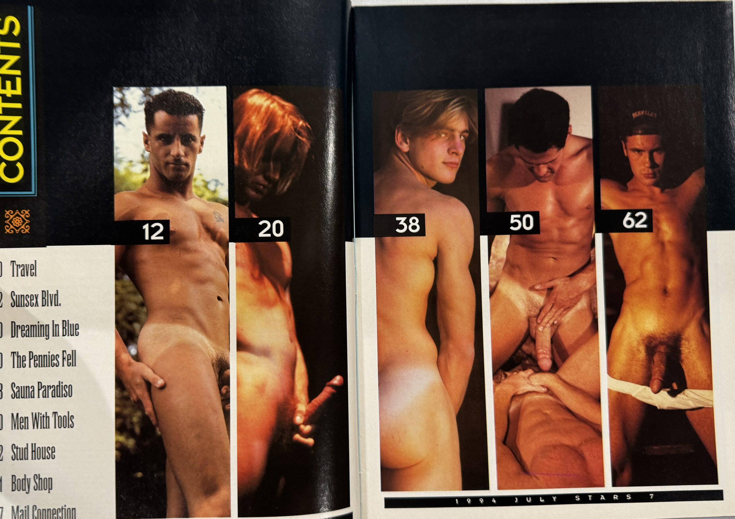 Stars 3/7 1994 Gay Magazine *Ty Fox* - Image 2