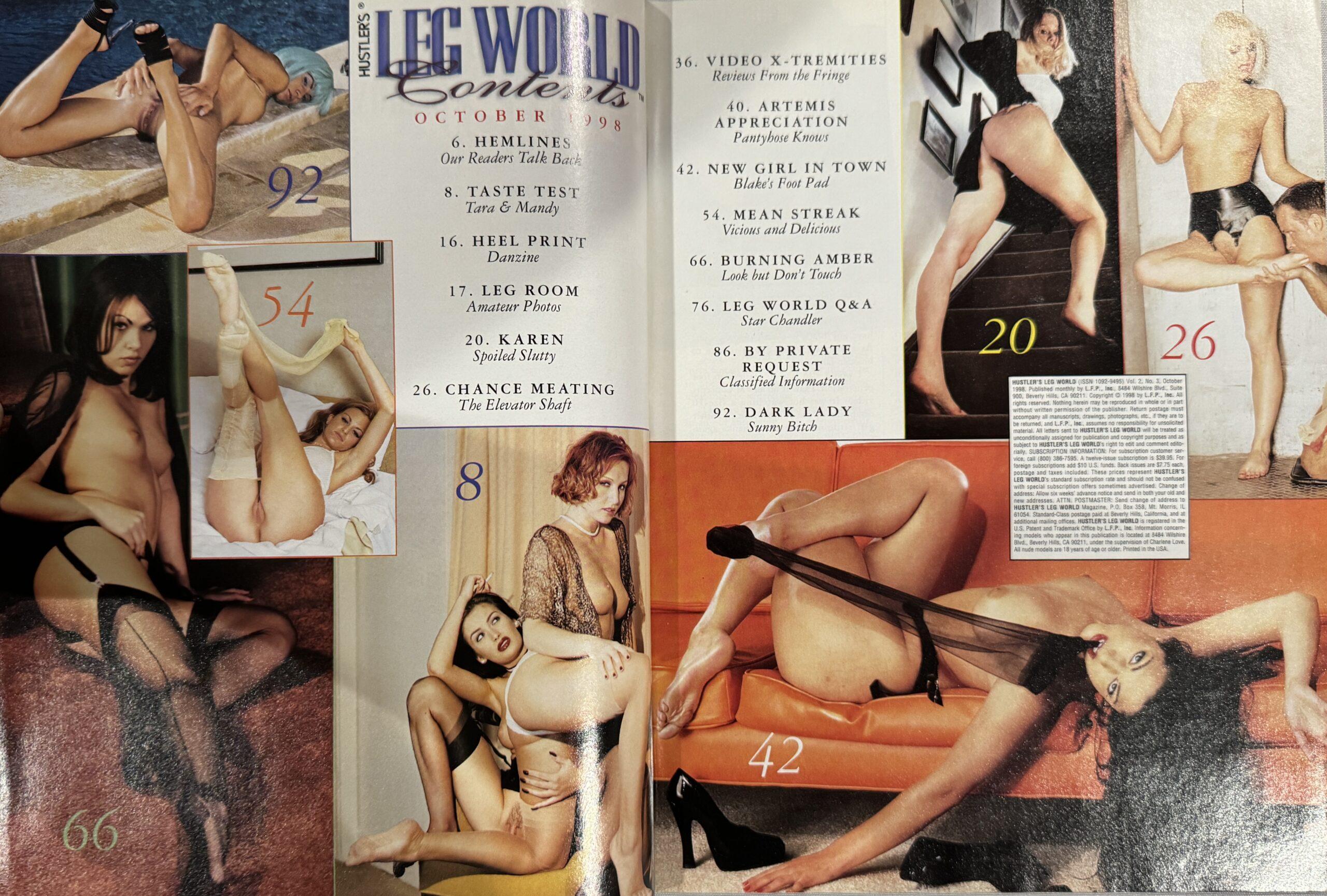 Leg World October 1998 *Tara & Mandy* - Image 2