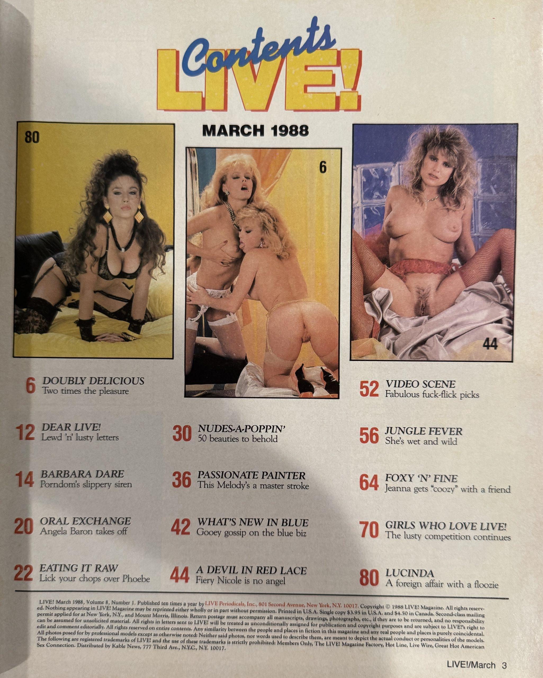 Live March 1988 *CG Lucinda* -Angela Baron & Barbara Dare- - Image 2