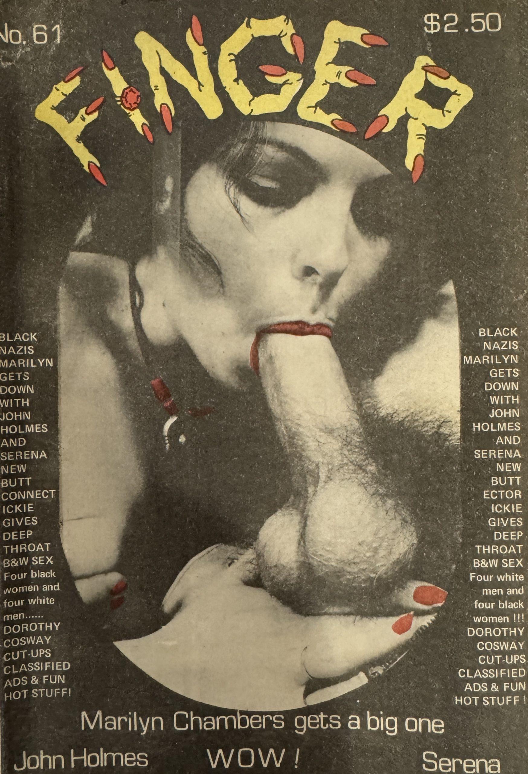 Finger #61 Magazine/Newspaper *RARE* -Marilyne Chambers & John Holmes-