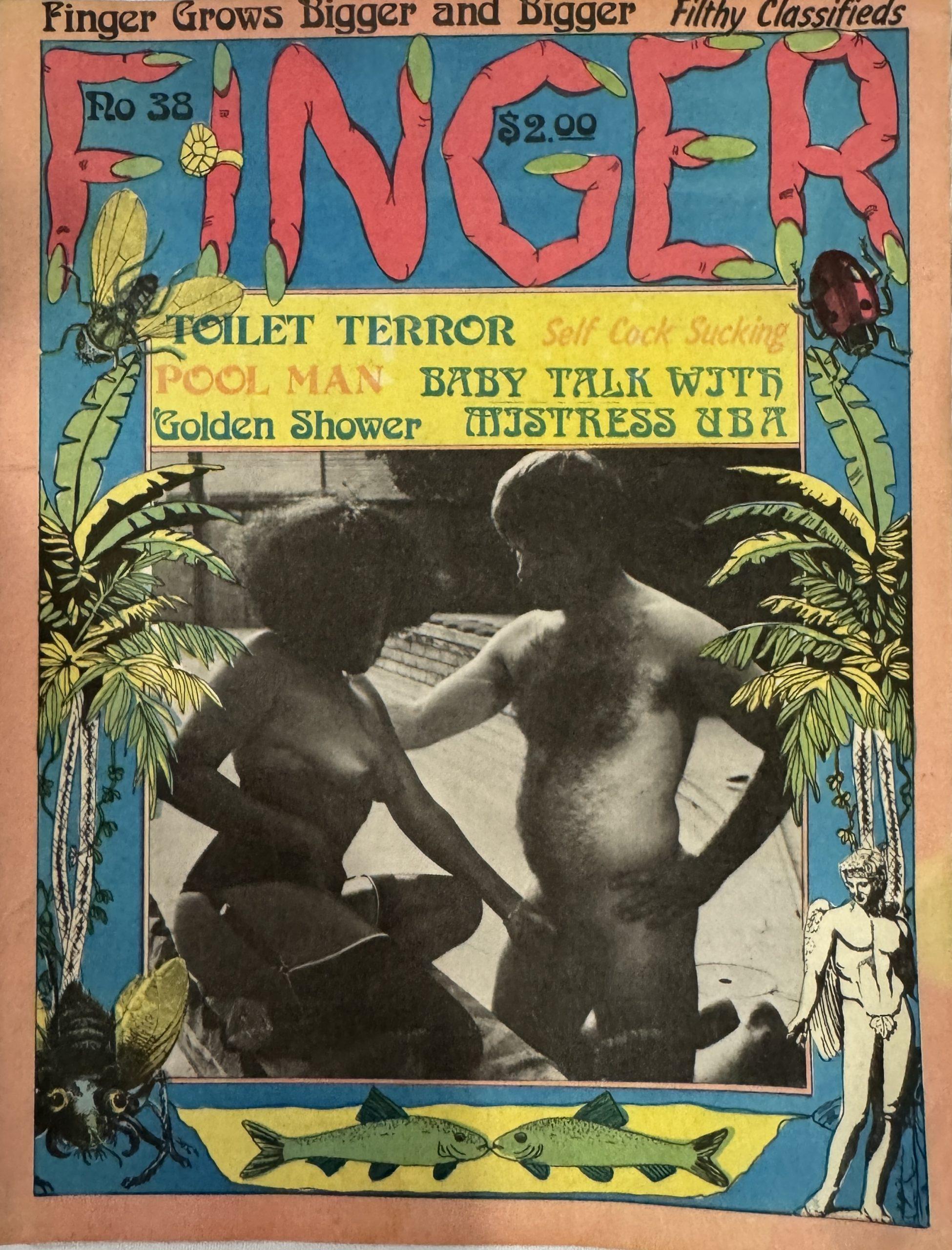 Finger #38 70'S Magazine/Newspaper *RARE*