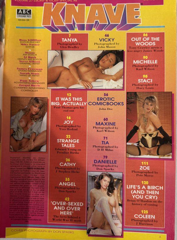 Knave Ebony & Ivory 27/8 1995  UK Magazine - Image 2