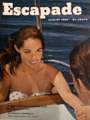 Escapade August 1956 Pin-Up Magazine *Zsa Zsa Gabor & Maureen Connolly*