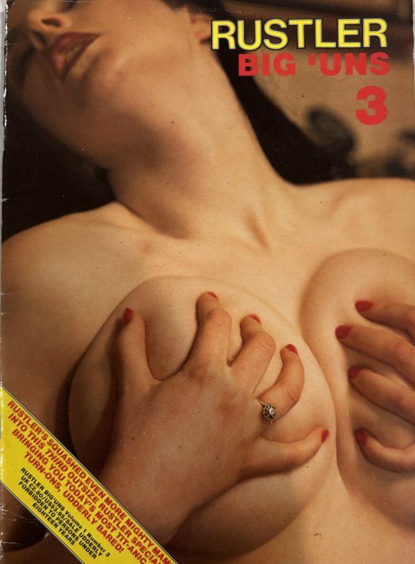 Rustler Big Uns #3 1986 UK Big Boobs Magazine *Lu Varley*