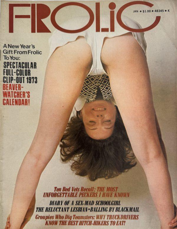 Frolic January 1973 *FREE Spectacular Full Color Beaver Watcher's Calendar, Never Removed*