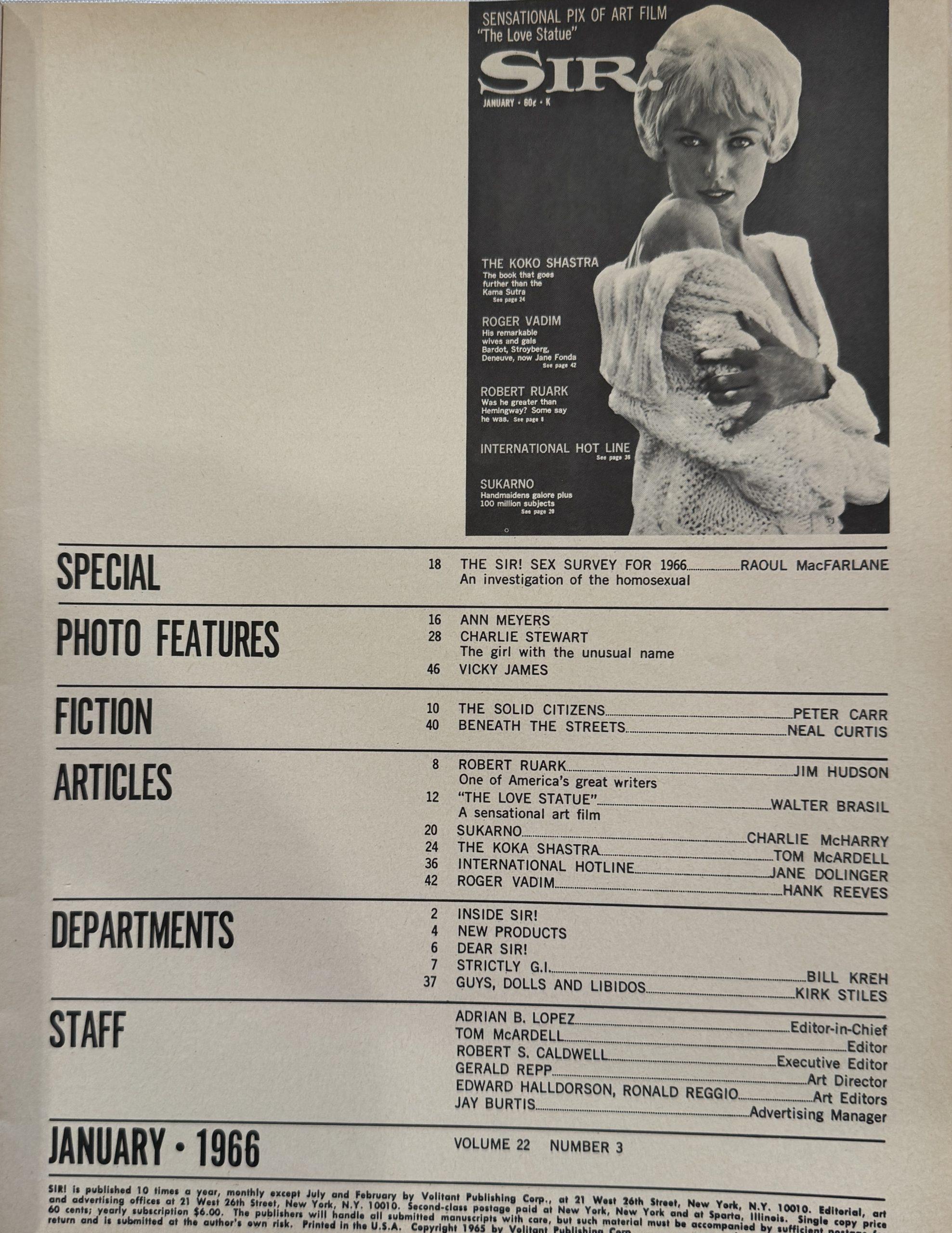 Sir January 1966 *CG Ann Meyers* - Image 2