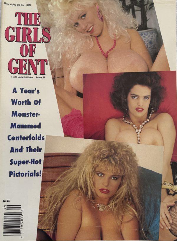 The Girls of Gent #29 December 1992 *Monster Mammed Centerfolds*