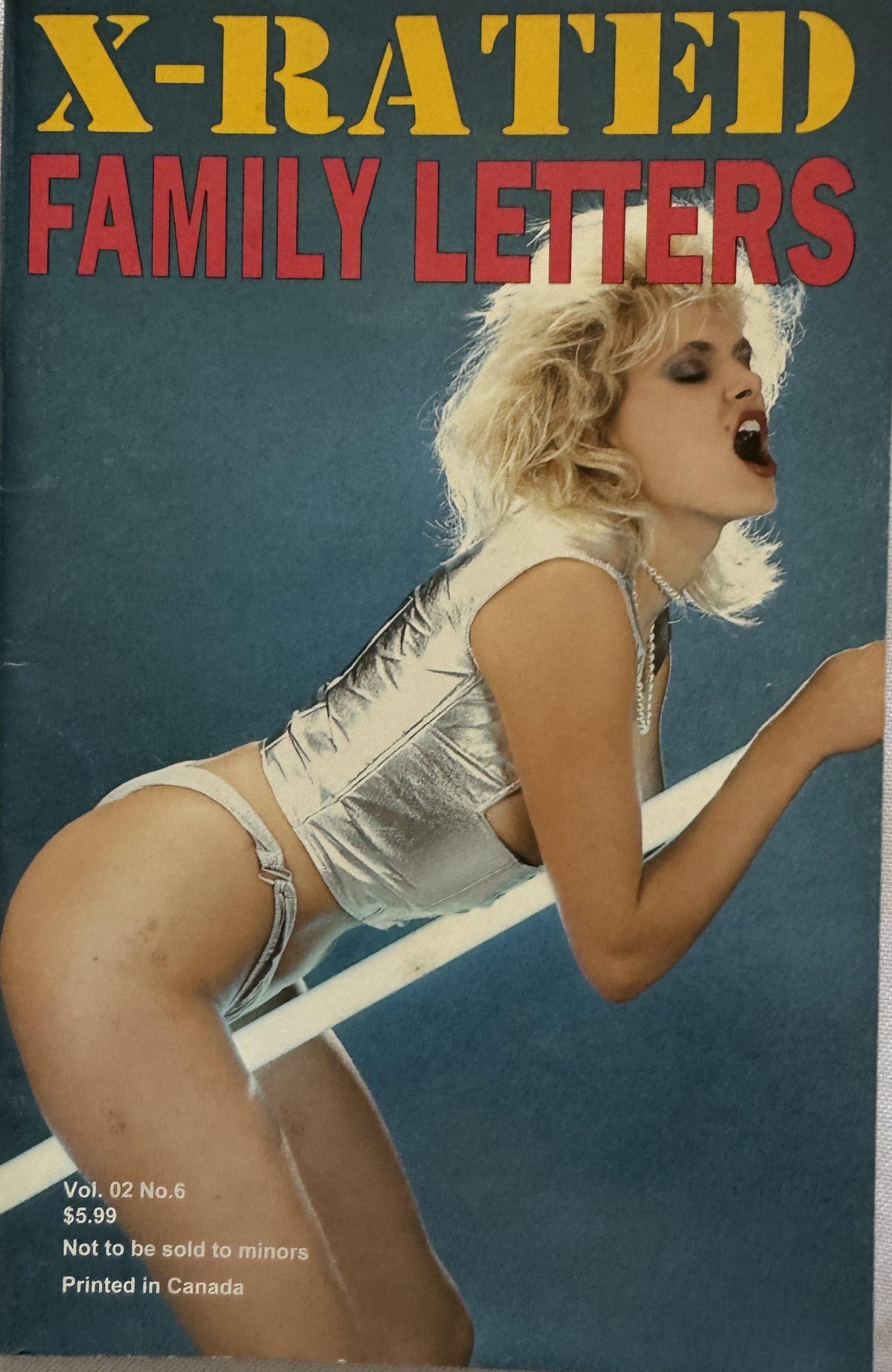 X Rated Family Letters 2/6 June 2002 Digest Letters Booklet