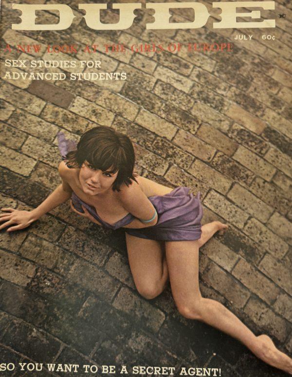Dude 8/6 July 1966 Pin Up Magazine