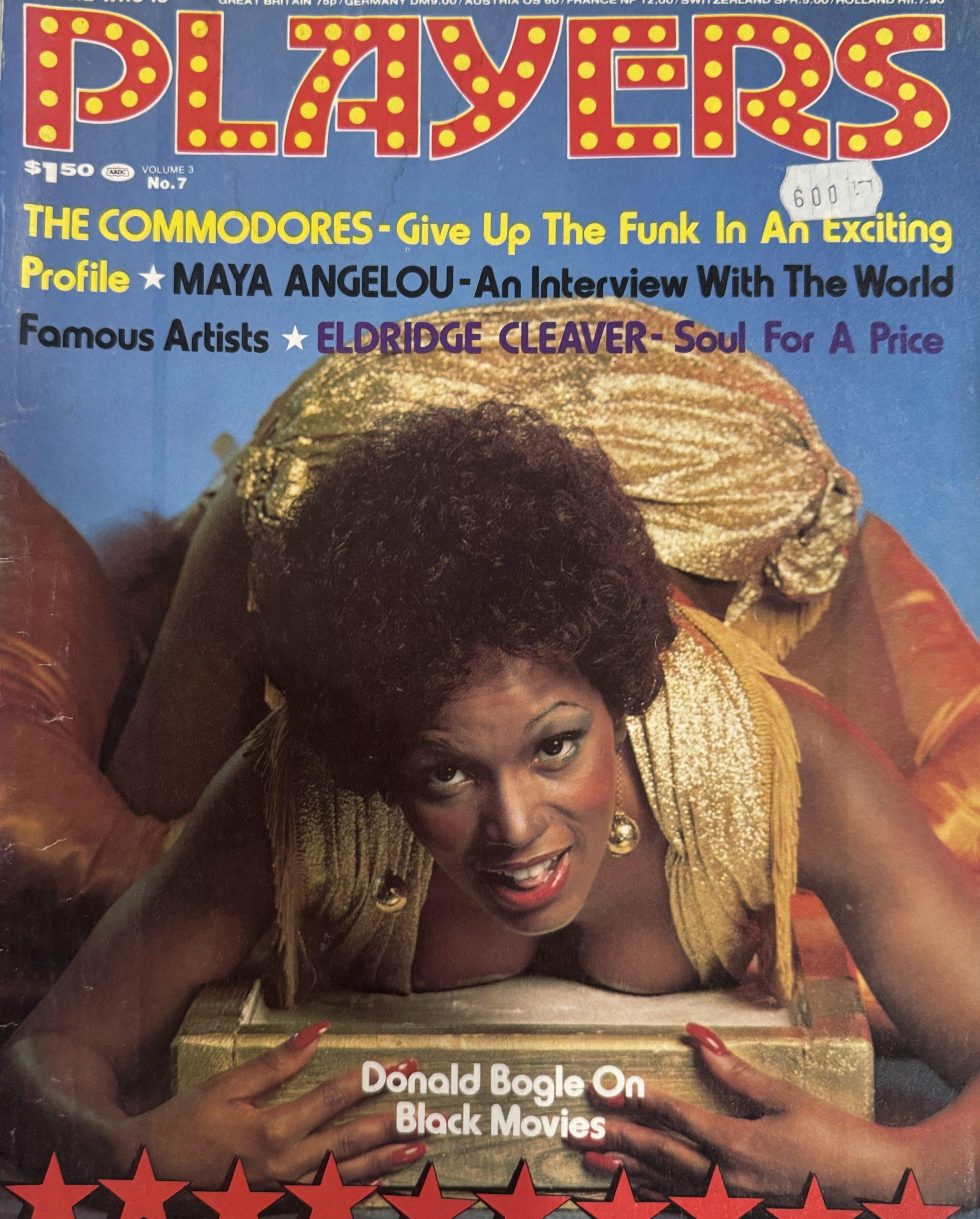 Players 3/7 December 1976 *Maya Angelou*