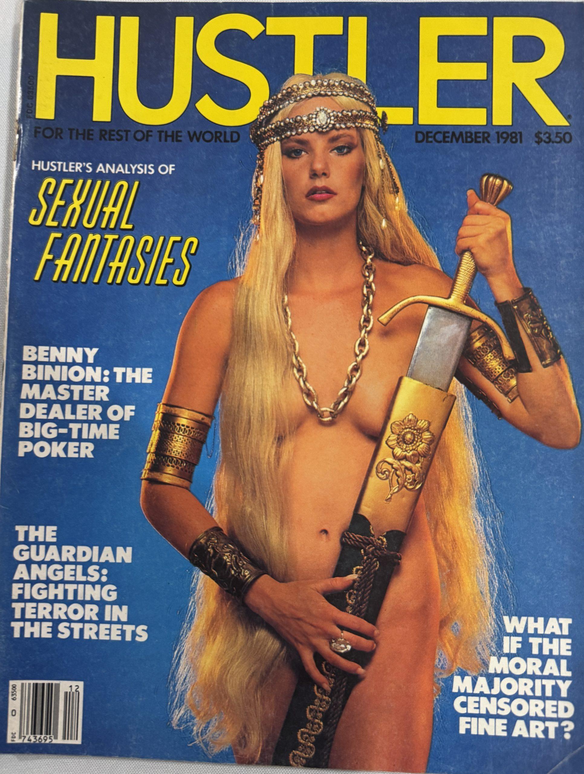 Hustler December 1981 *CG & CF Inga*