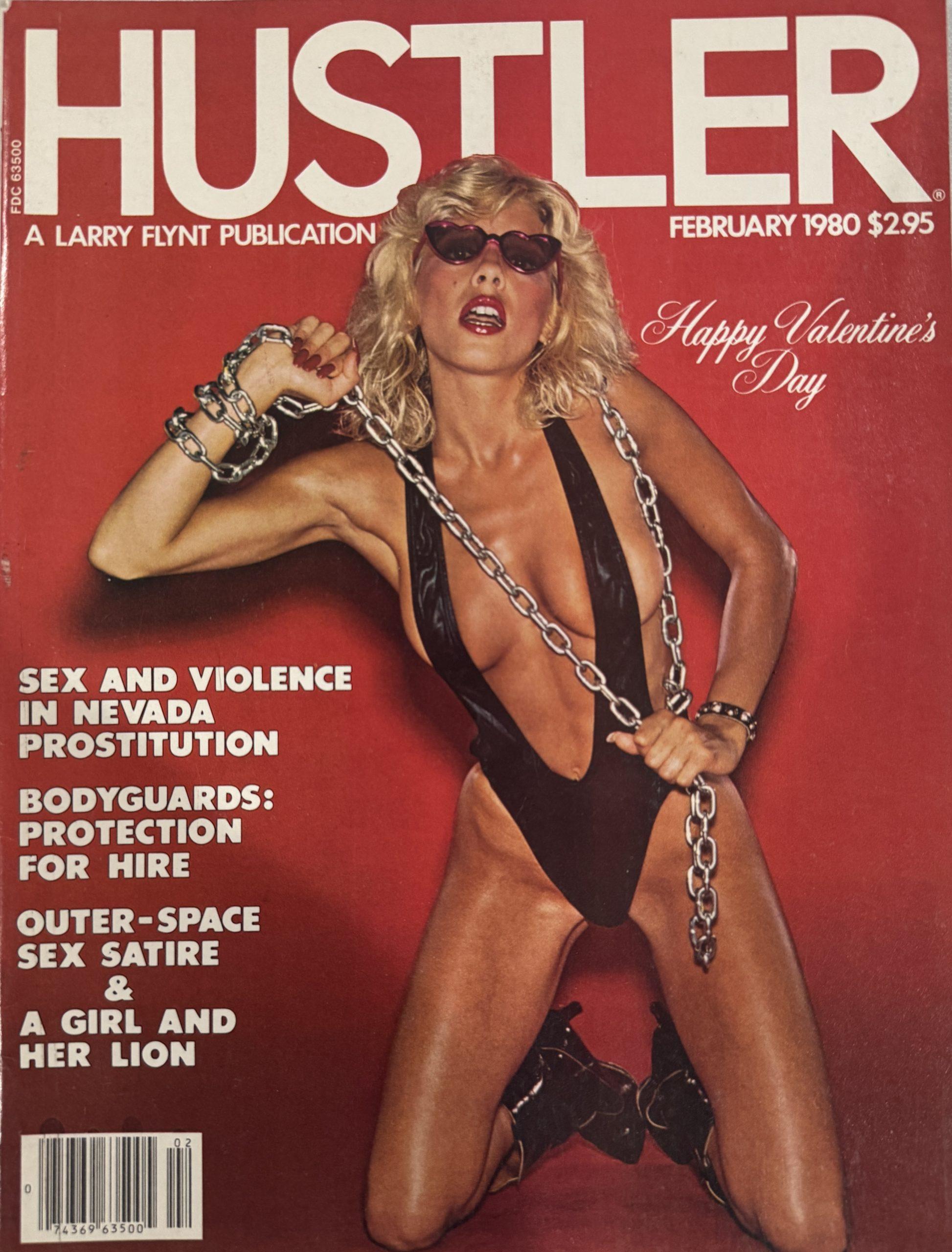 Hustler February 1980 Happy Valentine's Day Issue