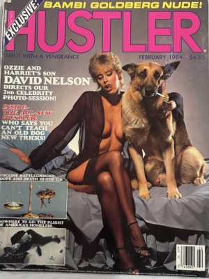 Hustler February 1984 *CG Diane & Bambi Goldberg*