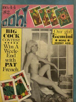 Ooh Newspaper Magazine #44 70'S *RARE*
