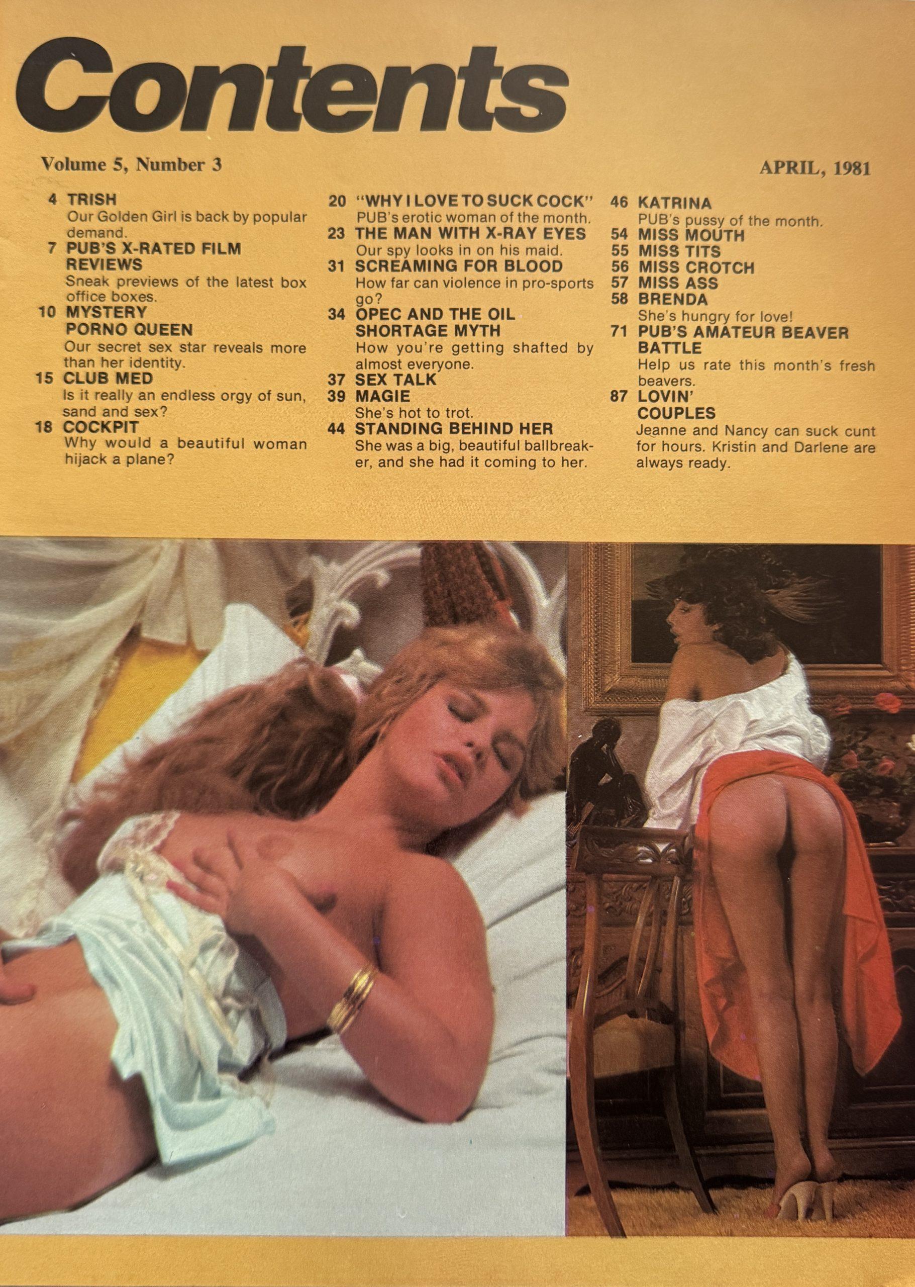 Pub April 1981 *Annie Sprinkles*++ - Image 2