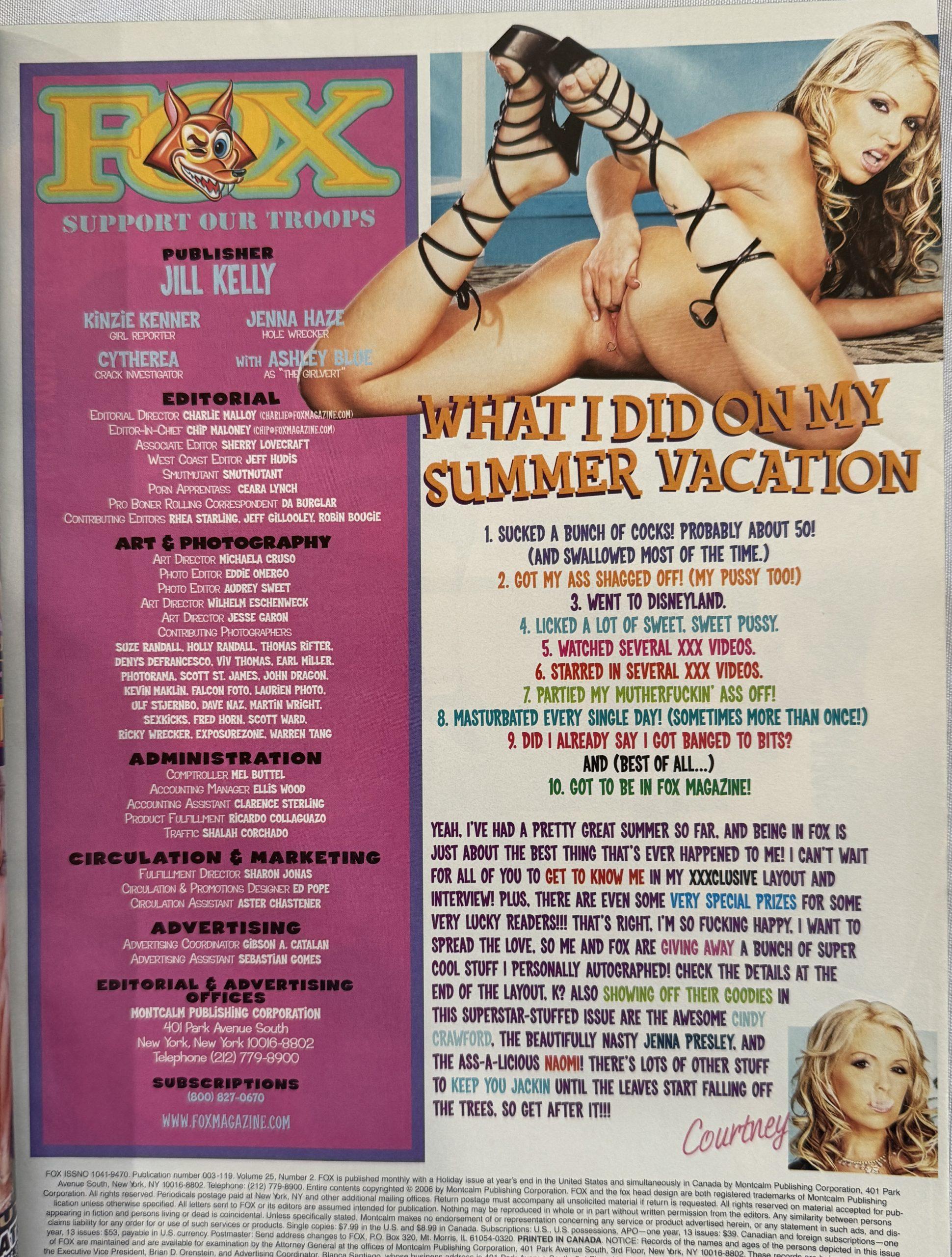 Fox August 2006 *CG Courtney Cummz* - Image 2