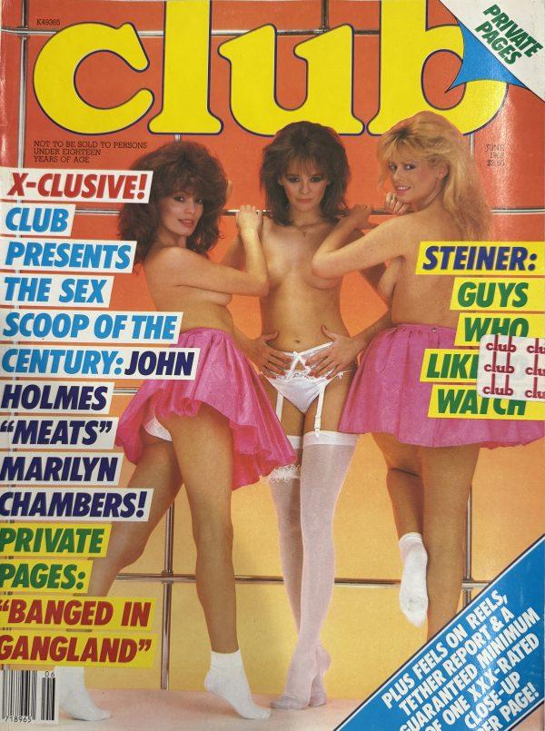 Club June 1983 *John Holmes & Marilyn Chambers*