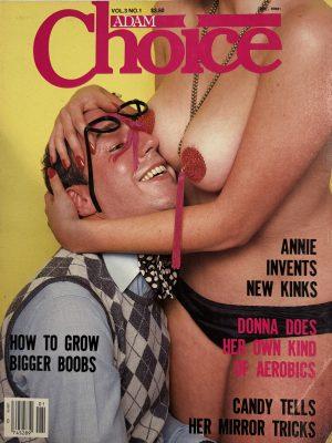 Adam Choice 3/1 June 1984 *Annie Sprinkles & Candy Samples*