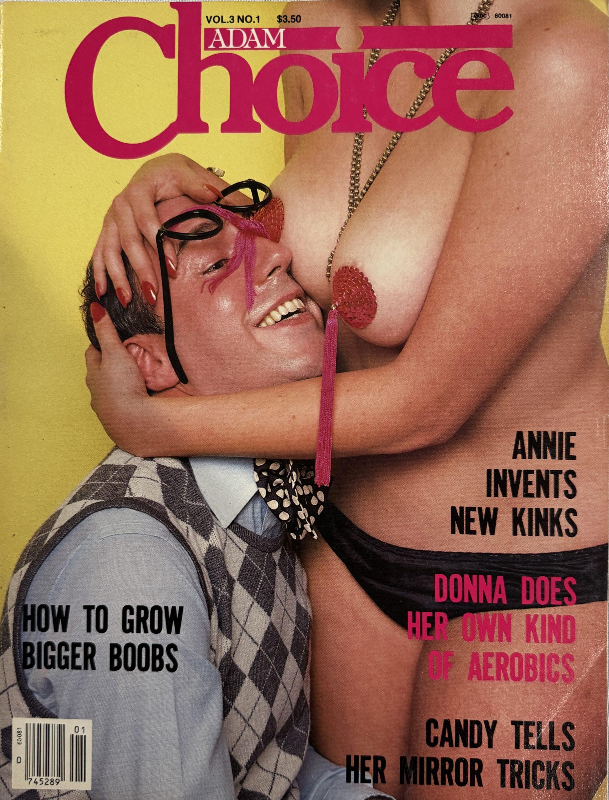 Adam Choice 3/1 June 1984 *Annie Sprinkles & Candy Samples*