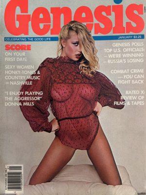 Genesis January 1983 *Donna Mills*