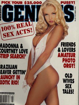 Genesis #38 October 2000 *CG Lily AKA Jana Cova, Madonna, & Courtney Love*
