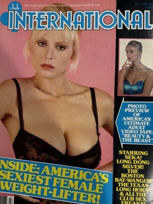 Club International July 1982 *CG Seka & Long Dong Silver, &. More!*