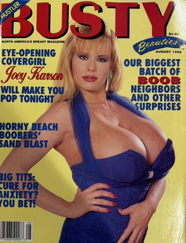 Busty Beauties August 1992 *CG Joey Karson, & More!*