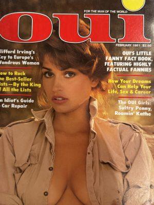 Oui February 1981 *CG Margaret Lenzey*