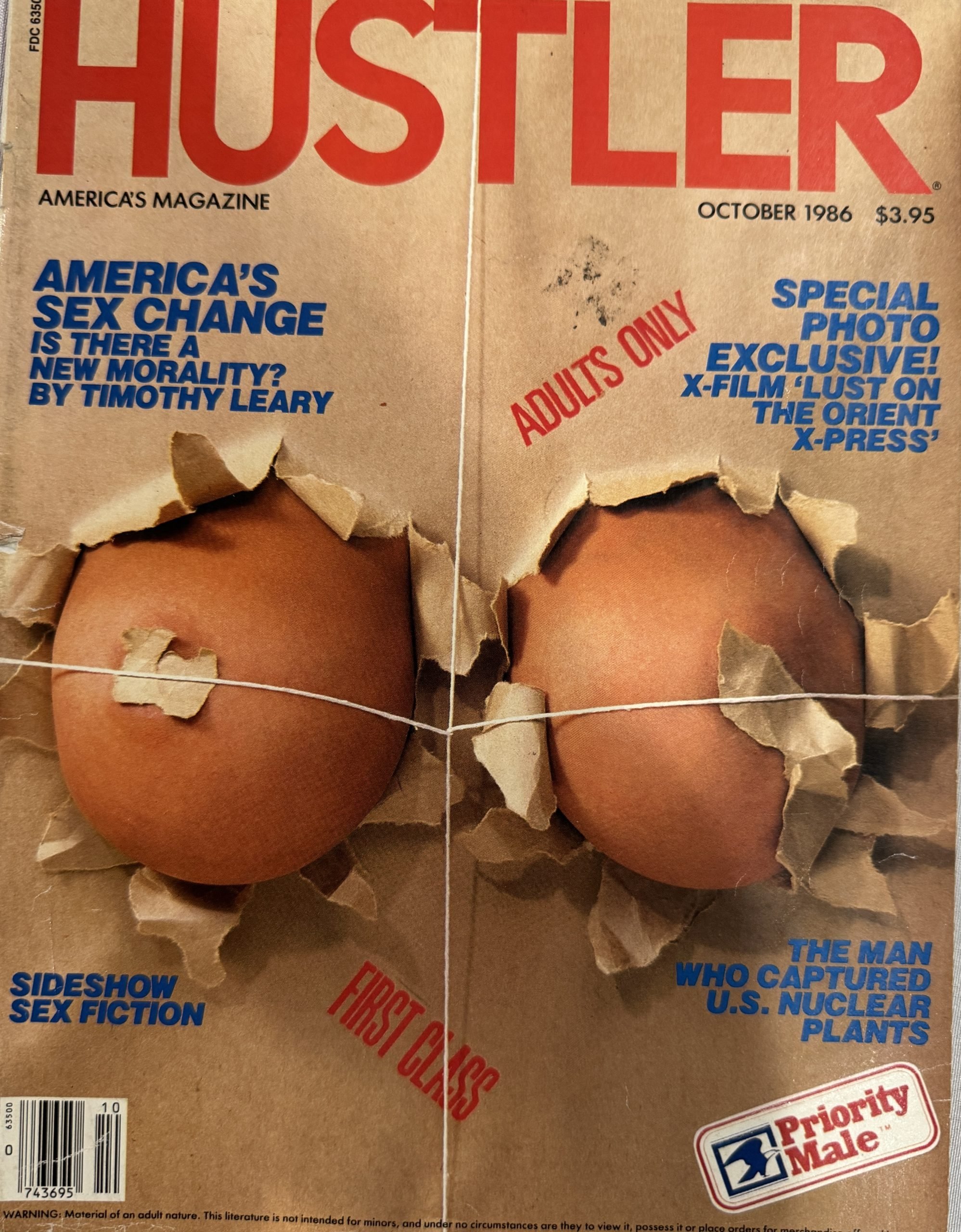 Hustler October 1986 *CF Girl Nicole*