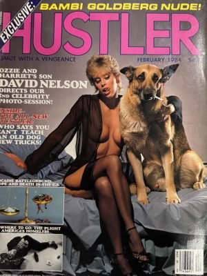 Hustler February 1984 *CG Diane* -Bambi Goldberg Nude-