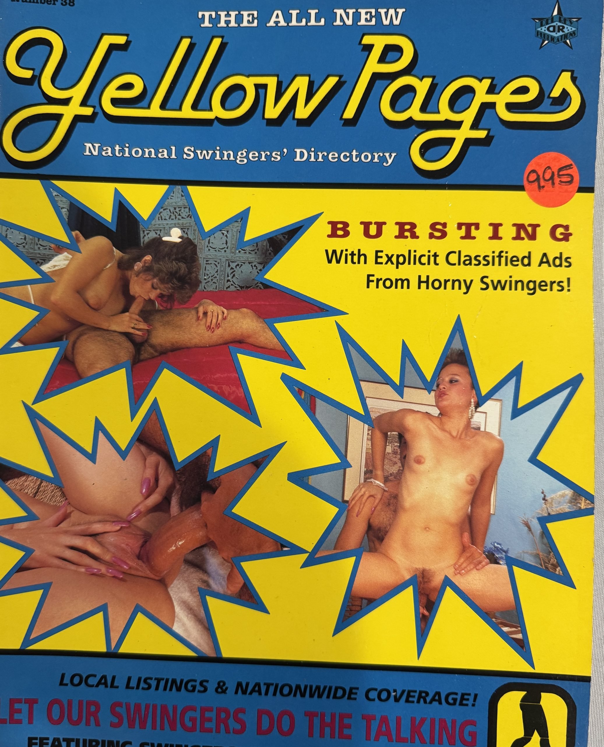 Yellow Pages #38 80'S Personals, Contacts, & Swingers Magazine