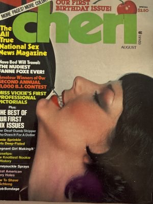 Cheri August 1977 *First Birthday Bash! Fanne Foxe / Annie Sprinkle*