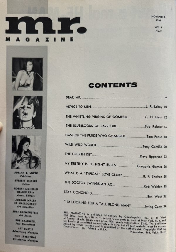 Mr. November 1963 *CF Susi Nan* - Image 2