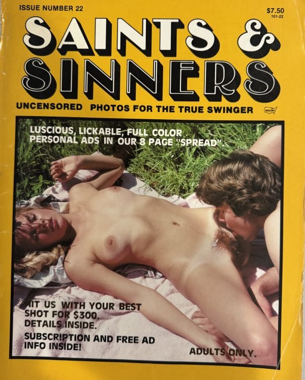 Saints & Sinners #22 1983 Adult Swingers, Personals, & Contacts